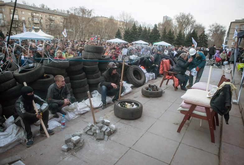 Konflikt na Ukrainie. Separatyści czekają na uderzenie sił MSW