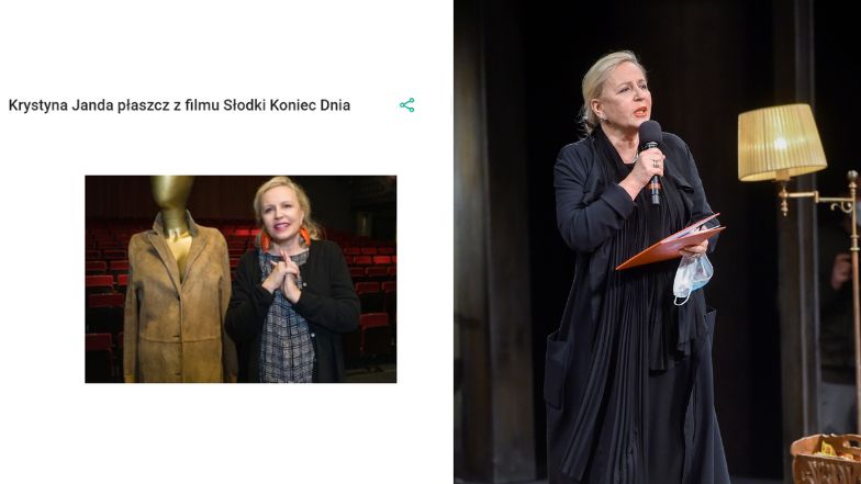 płaszcz z filmu Słodki Koniec Dnia  