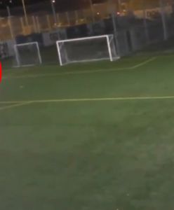 Grali mecz. Nagle rozległa się potężna eksplozja