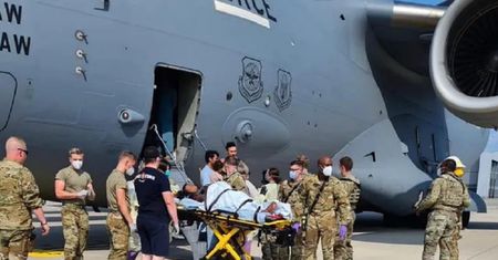 Urodziła w Air Force C-17. Dziecko nazwała na cześć samolotu