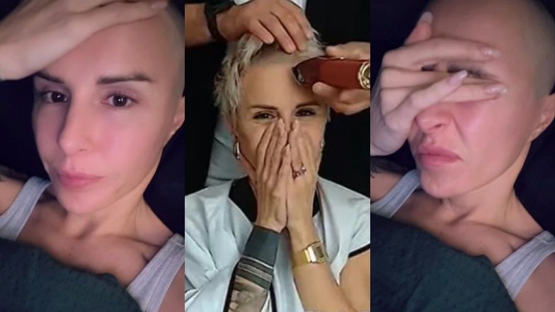 Blanka Lipińska załamała się po zgoleniu głowy