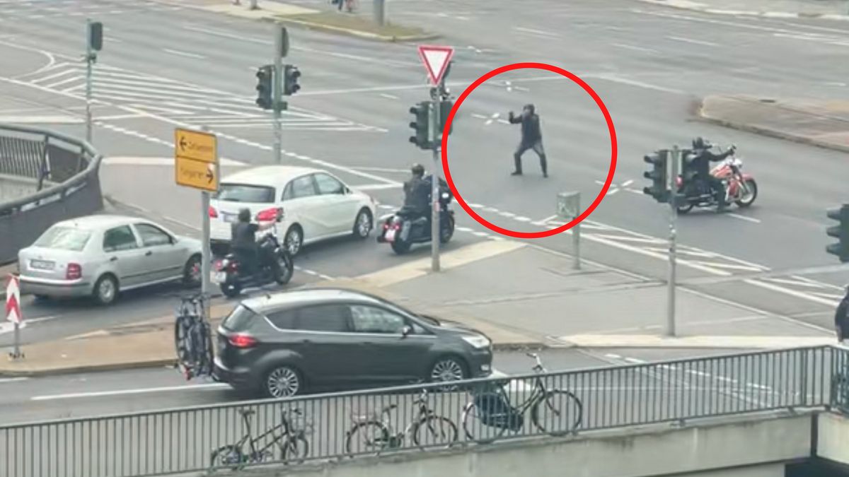 Polak pokazał nagranie z Niemiec.