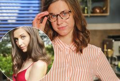 Szczuplutka Kamińska w czerwonej kreacji. Trudno oderwać wzrok