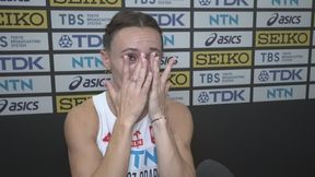 Łzy Polki podczas wywiadu. "To moje ostatnie mistrzostwa świata"