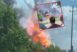 Atak w obwodzie biełgorodzkim. Kłęby dymu widać z daleka [RELACJA NA ŻYWO]