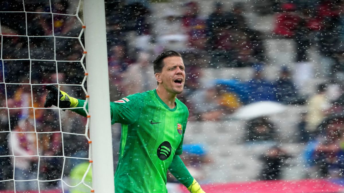 PAP/EPA / PAP/EPA/Alejandro Garcia / Wojciech Szczęsny w meczu z Gironą raz skapitulował