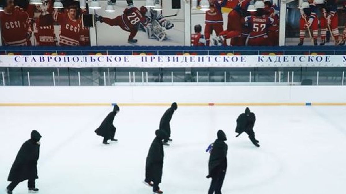 Twitter / Rosjanie tym nagraniem zakpili z igrzysk olimpijskich i sprawy z Walijewą