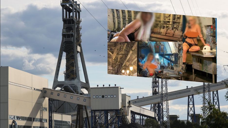 Naga sesja w kopalni