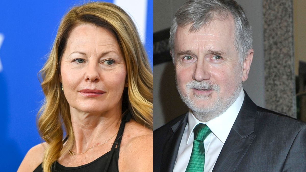 Ewa Skibińska i Cezary Morawski