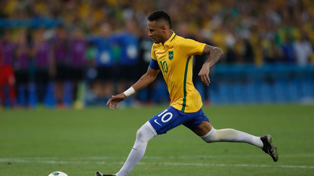 Neymar w reprezentacji Brazylii