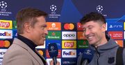 Lewandowski nie mógł powstrzymać śmiechu. Po tym pytaniu