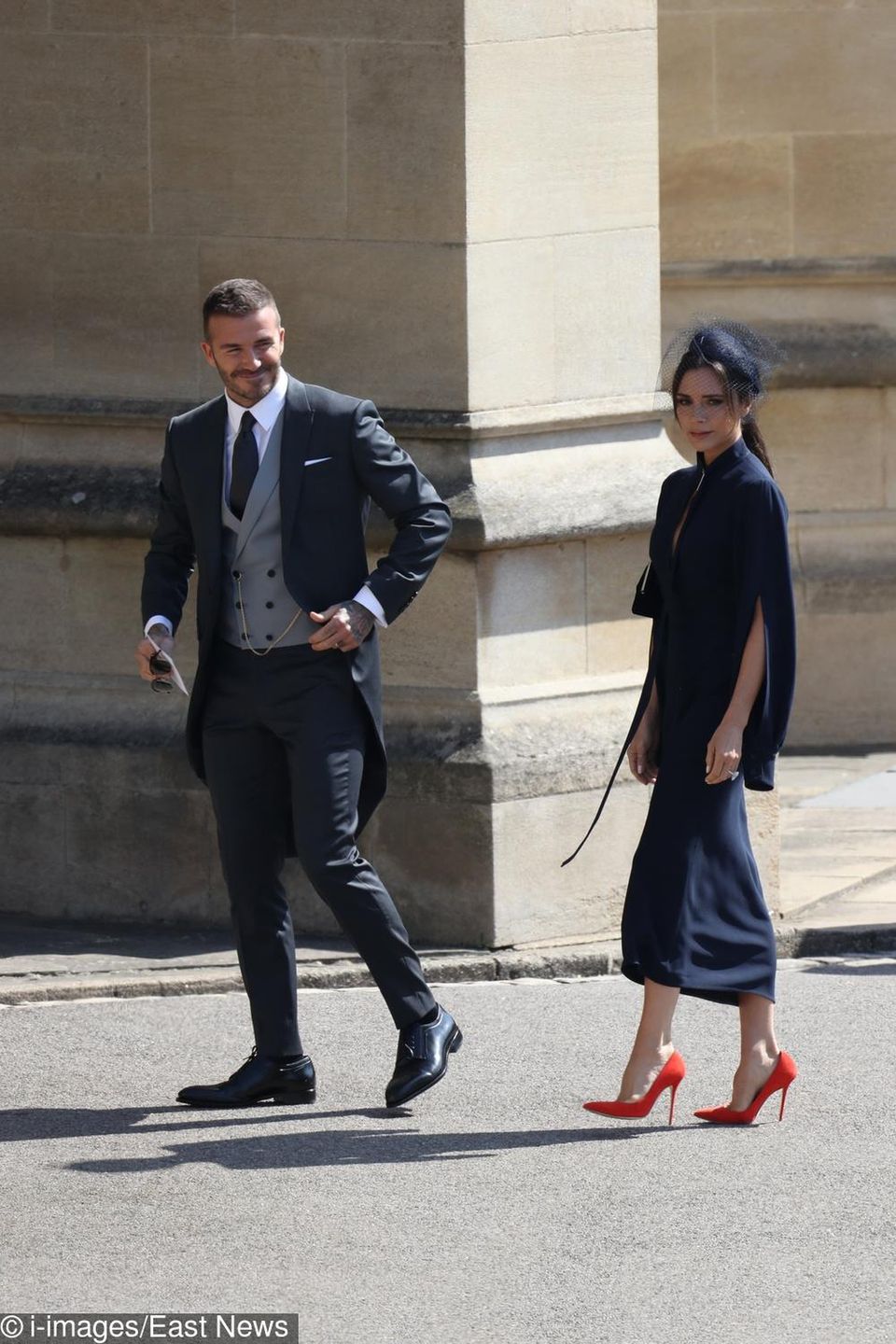 Victoria Beckham i David na ślubie Meghan Markle i księcia Harry'ego