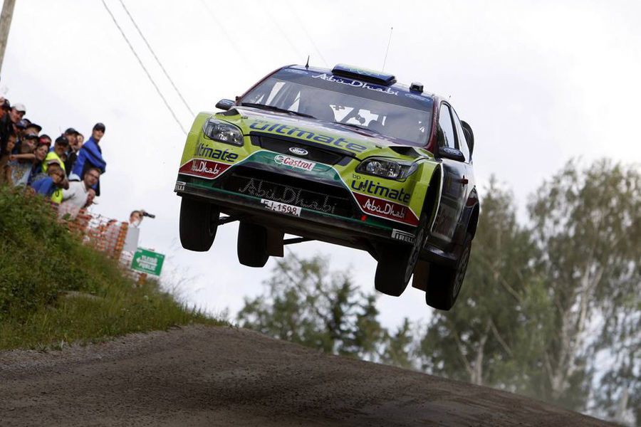 220 km/h na szutrowych odcinkach Rajdu Finlandii