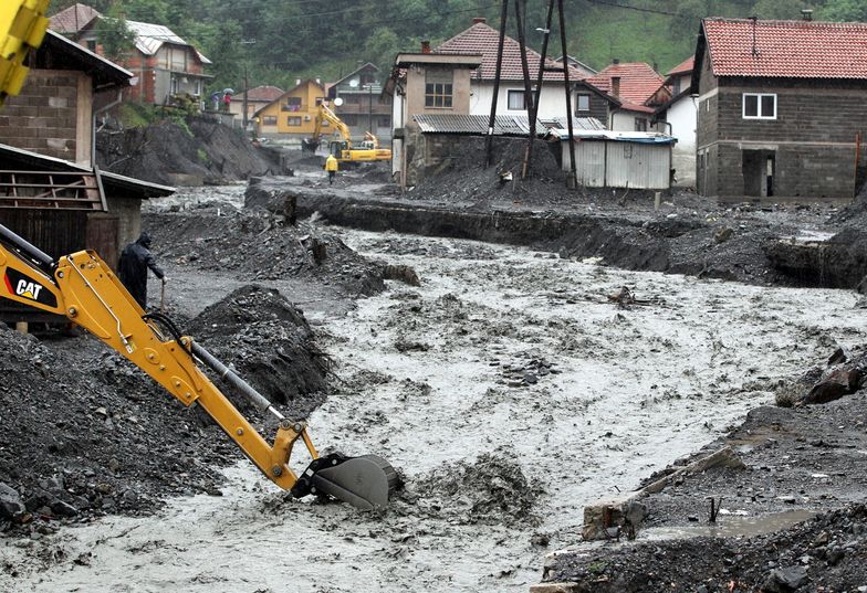 Kolejne powodzie w Serbii oraz Bośni i Hercegowinie