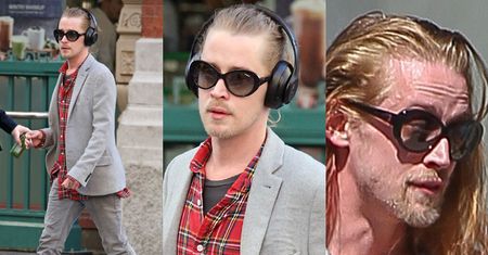 Macaulay Culkin sam w Nowym Jorku (ZDJĘCIA)
