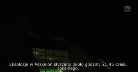 W Aszkelon zawyły syreny ostrzegające przed pociskami rakietowymi