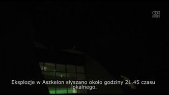 W Aszkelon zawyły syreny ostrzegające przed pociskami rakietowymi