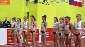 Srebrny bieg Angeliki Cichockiej na 1500 m