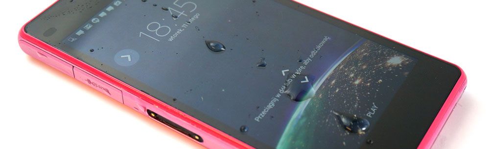 Jakość wykonania i ergonomia Sony Xperia Z1 Compact. Co jest dobre, a co nie