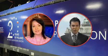 Odkopano nagranie z wejścia Polski do UE. Na nich Holecka i Adamczyk