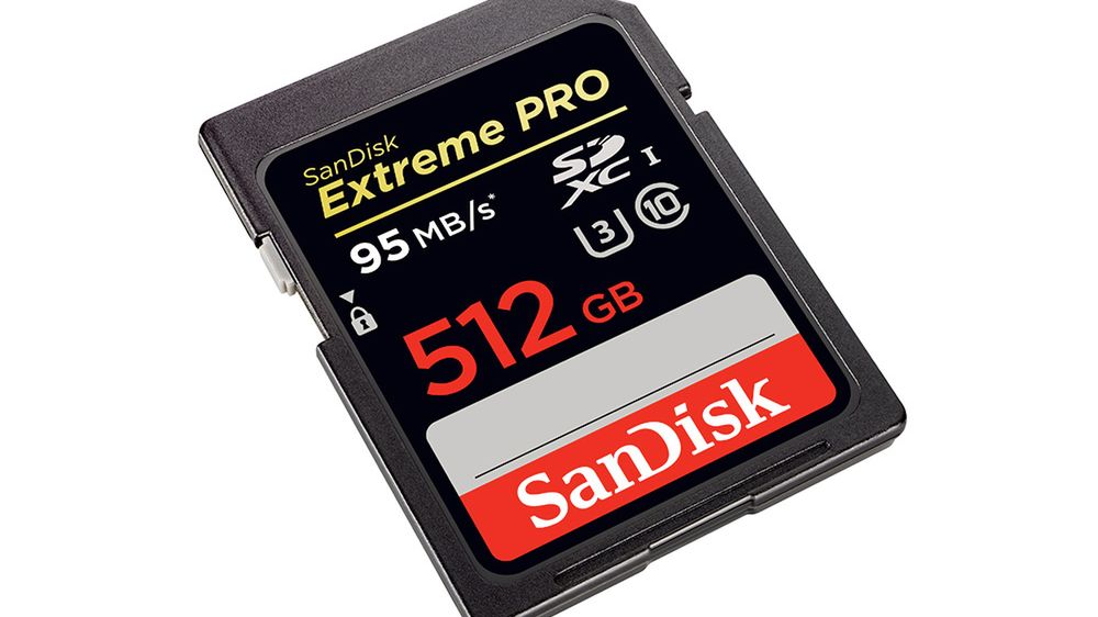 Karta SanDisk Extreme PRO SDXC UHS-I 512GB bije rekord pojemności 1