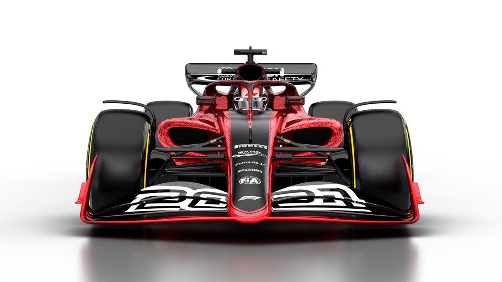 Zdjęcie okładkowe artykułu: Twitter / Formula 1 / Na zdjęciu: projekt nowego samochodu F1
