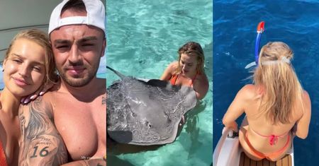 Karolina Pisarek pływa z... płaszczkami i rekinami na Bora-Bora (ZDJĘCIA)