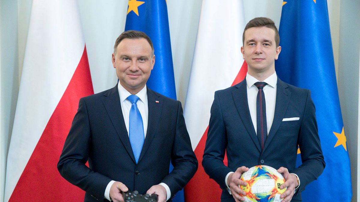 Facebook / Kancelaria Prezydenta RP / Na zdjęciu: Andrzej Duda (z lewej)