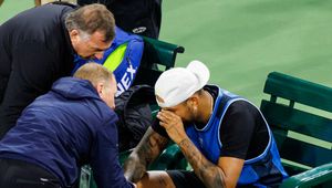 Dramat Kyrgiosa. Łzy na korcie w Indian Wells