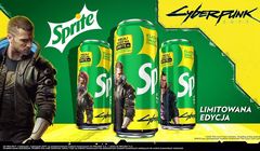 Sprite prezentuje unikalną edycję puszek i butelek inspirowaną grą Cyberpunk 2077