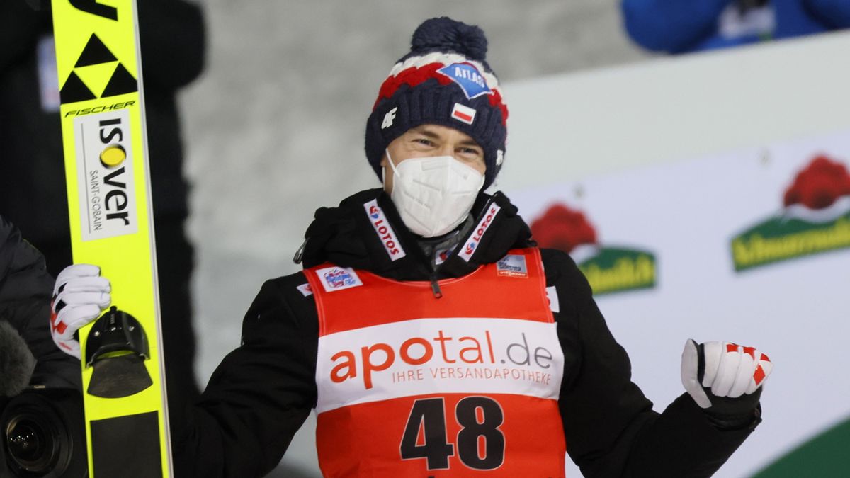 PAP/EPA / RONALD WITTEK / Na zdjęciu: Kamil Stoch