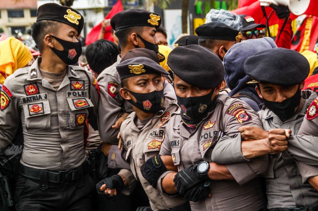 Protesty w Indonezji - zdjęcie poglądowe