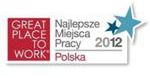 Lista „Najlepsze Miejsca Pracy Polska 2012” ogłoszona!
