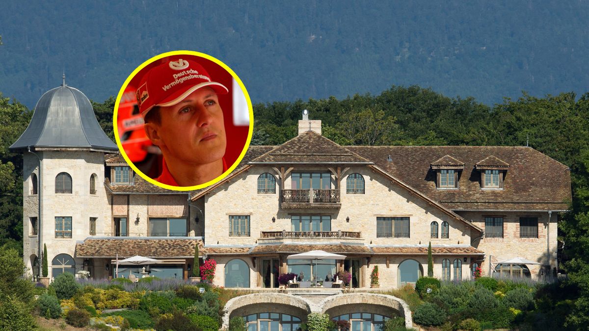 Getty Images / Harold Cunningham / Ferrari / Na zdjęciu: rezydencja w Gland, w kółku Michael Schumacher