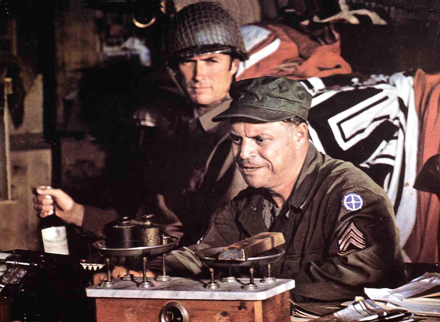 Stosstrupp Gold, Kelly'S Heroes
Kino. Stosstrupp Gold, Kelly's Heroes, Stosstrupp Gold, Kelly's Heroes, Kelly (Clint Eastwood), 'Speckbacke' (Don Rickles), 1969. (Photo by FilmPublicityArchive/United Archives via Getty Images)
United Archives
bestof, topix