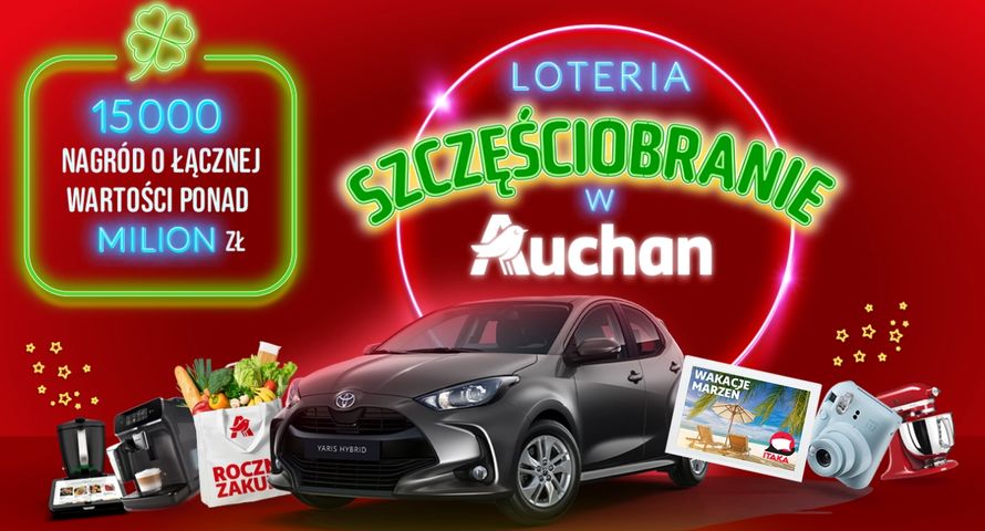 Loteria "Szczęściobranie" w Auchan