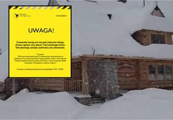 Ekstremalne zagrożenie w Tatrach. TOPR ogłasza