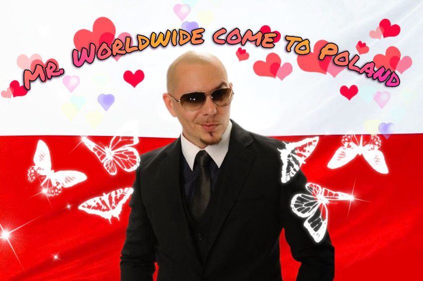 Akcja Mr Worldwide Come to Poland