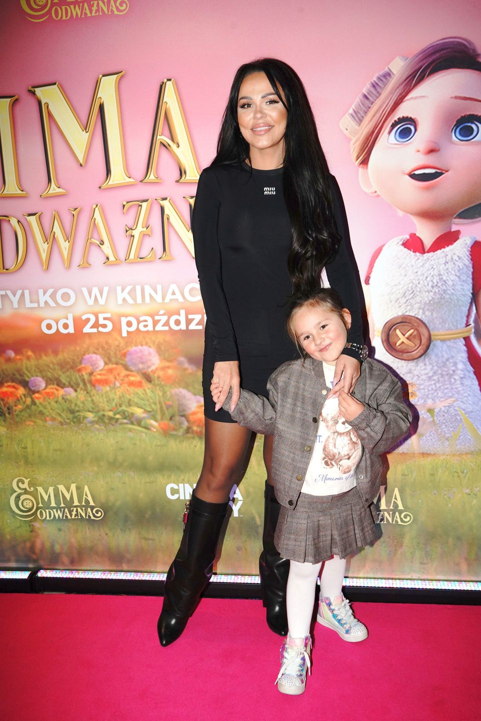 Sylwia Bomba z córką