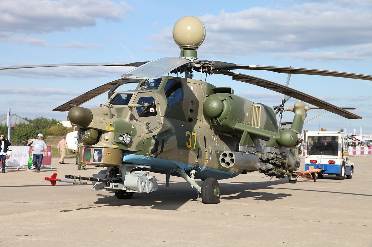 Rosyjski śmigłowiec bojowy Mi-28N