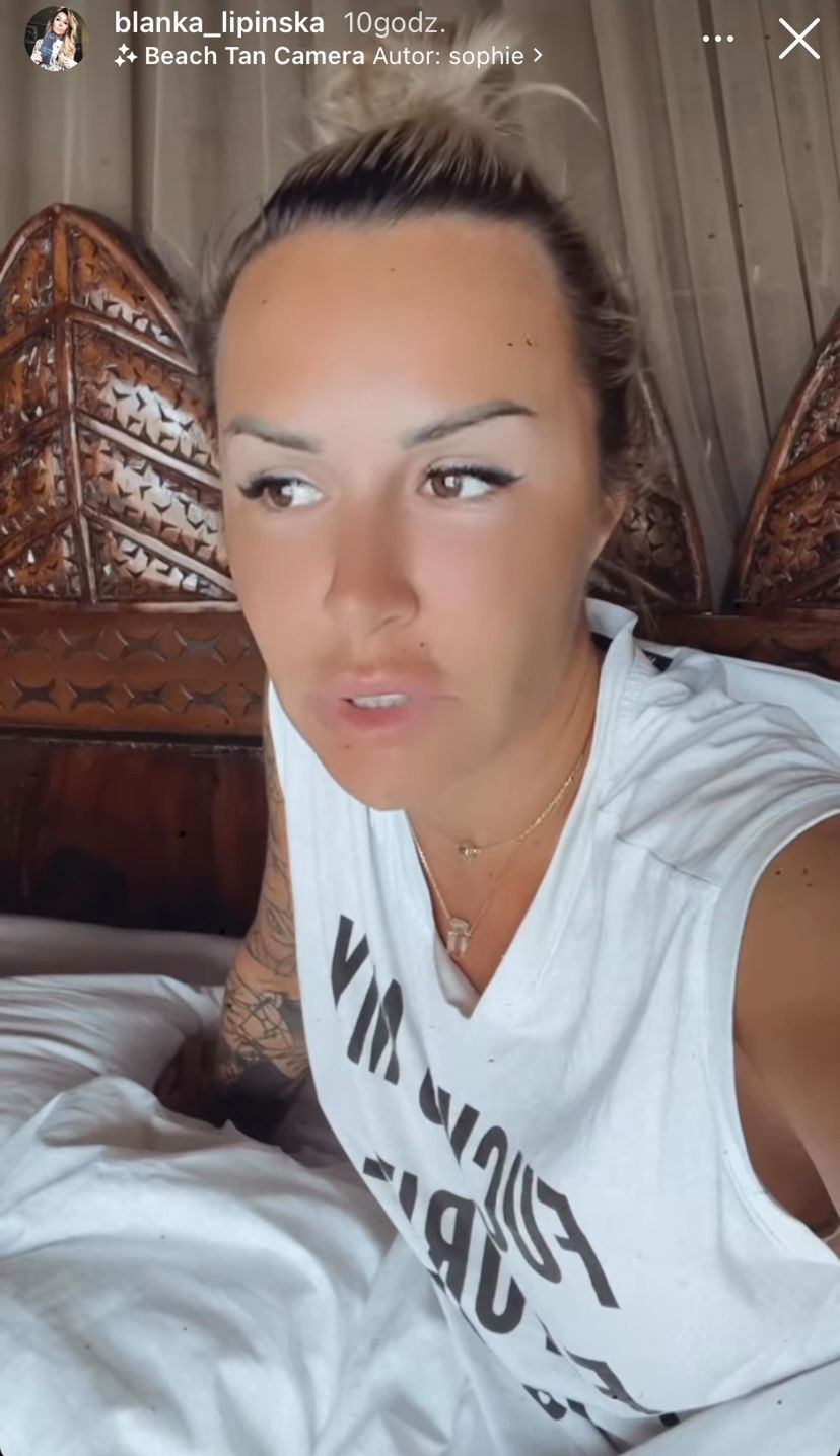 Blanka Lipińska przeżywa koszmar na wakacjach