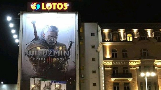 Wiedźmin 3 na wielkich bilbordach budzi kontrowersje. Kolejna reklama, która oszpeca miasta? 1