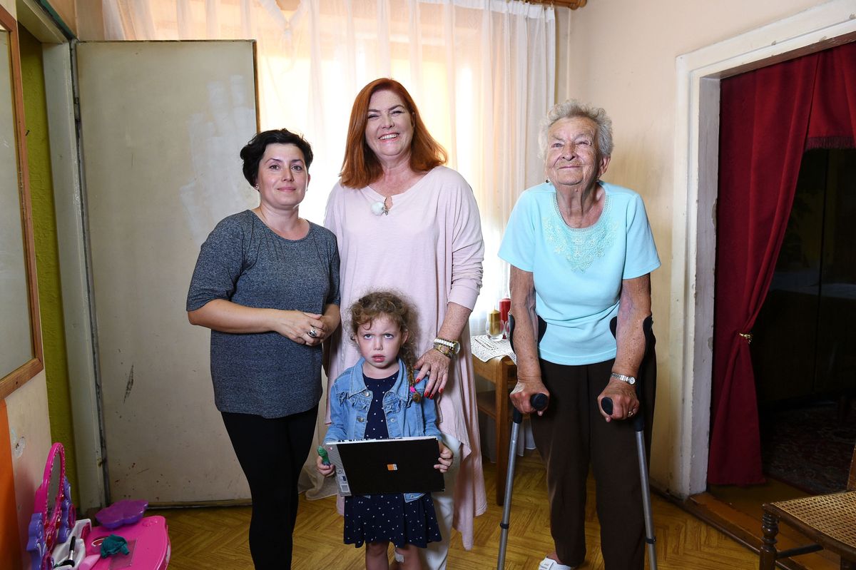Katarzyna Dowbor pomogła potrzebującej rodzinie