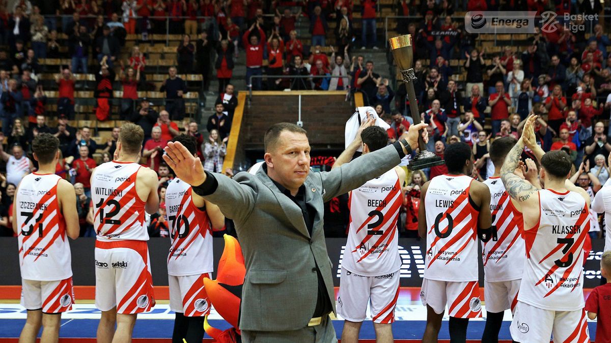 Materiały prasowe / Andrzej Romański / Energa Basket Liga / Na zdjęciu: Michał Jankowski, prezes Grupa Sierleccy Czarni Słupsk