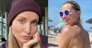 Joanna Moro topless filozofuje na plaży: "Często mężczyźni mają NIECO WIĘKSZE PIERSI"...