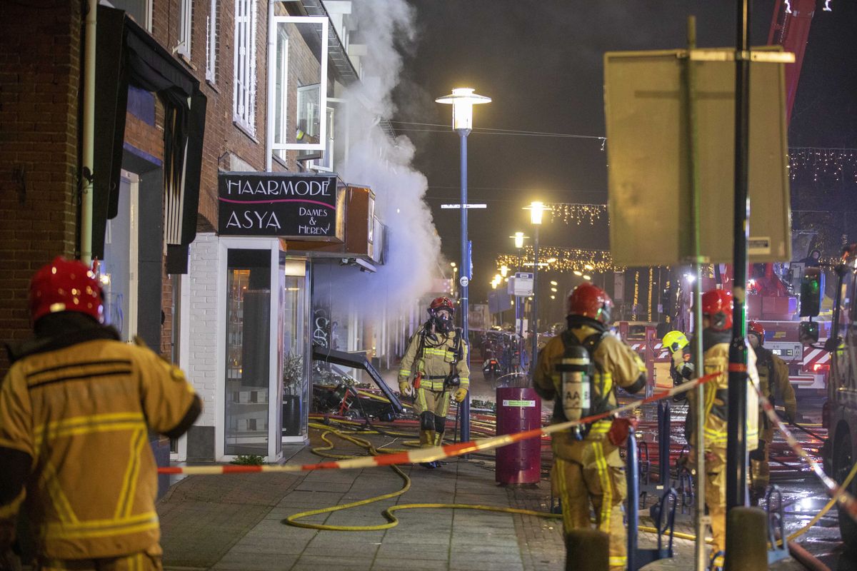 Polski sklep spłonął w Holandii