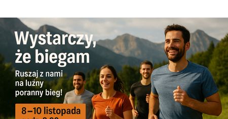 Wystarczy, że biegam – poranny rozruch podczas Dni Lajtowych w Zakopanem