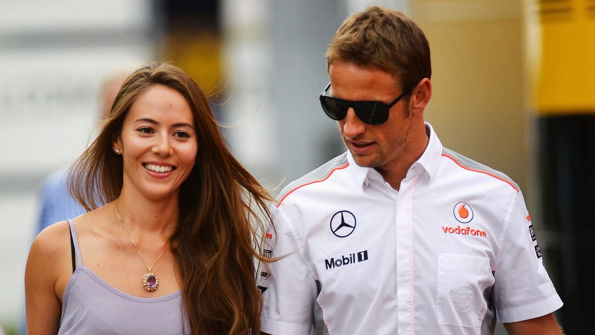 Jessica Michibata i Jenson Button