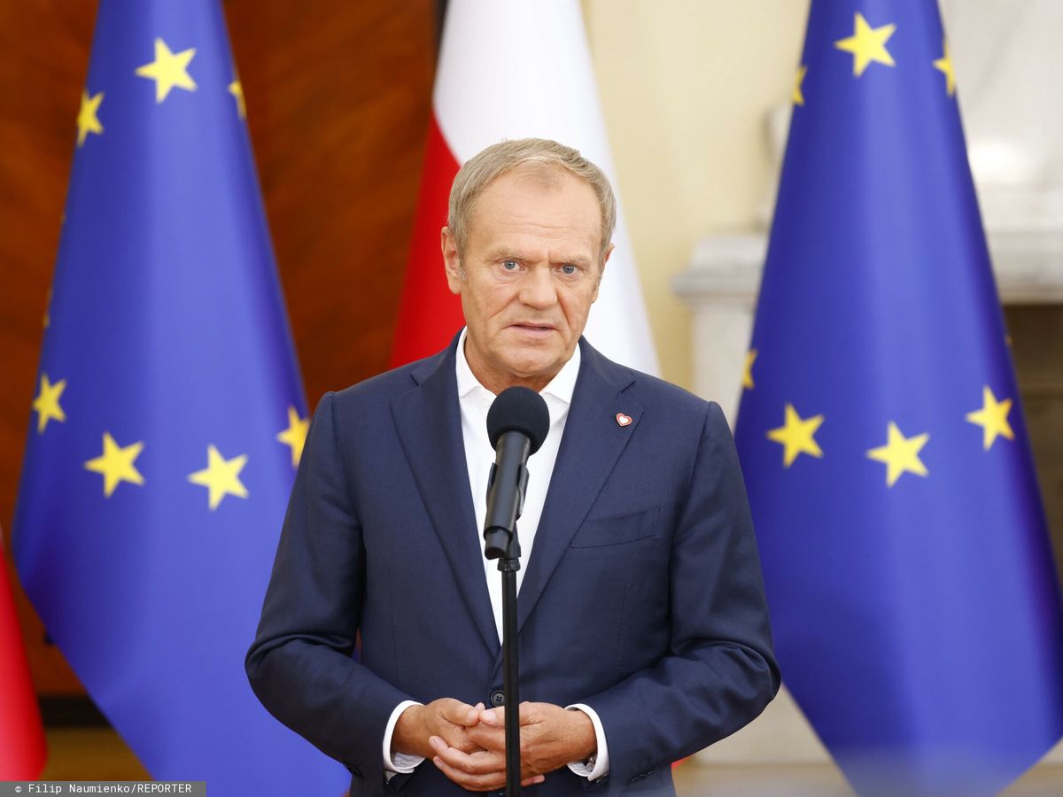 Polska zestrzeli rosyjskie drony? Tusk ostrzega