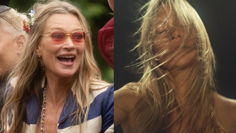 Kate Moss W NEGLIŻU promuje nową markę. Za projekt odpowiada... POLAK!